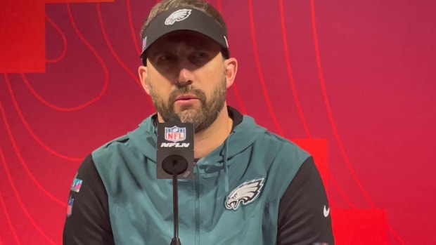 Nick Sirianni after Eagles lost Super Bowl LVII to Chiefs, 38-35